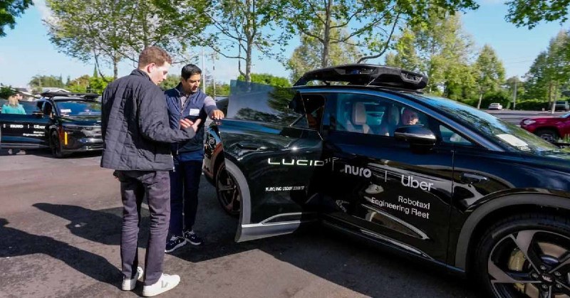 Uber联手Lucid与Nuro启动自动驾驶测试配图