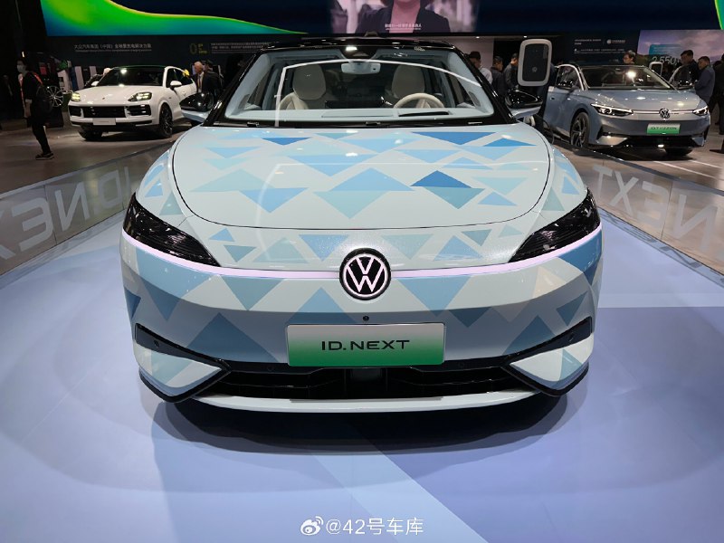 大众 ID.NEXT 概念车，看起来还蛮有气场的。配图