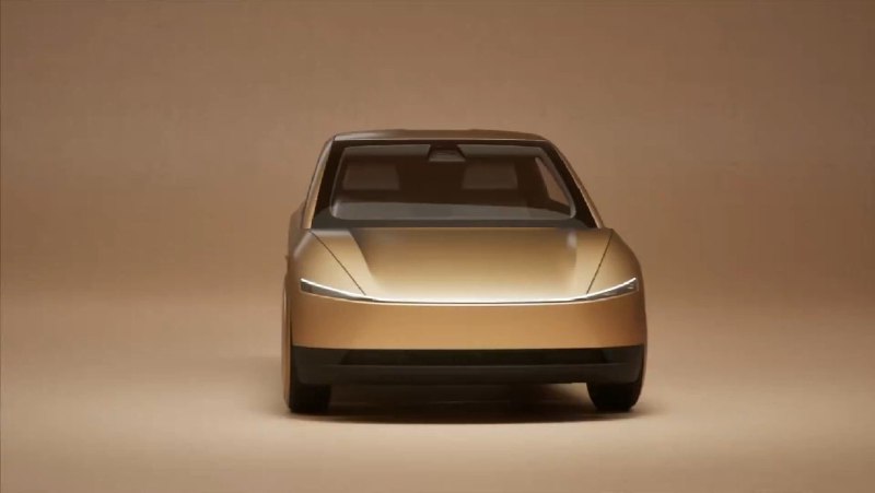 特斯拉机器人和 Cybercab 可以说是共享身体了。配图