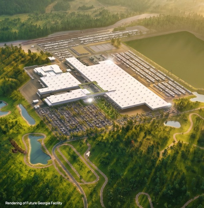 Rivian 佐治亚工厂初始产能提升50%至30万辆/年配图