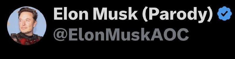 ⁦@elonmusk⁩ this is confusing and fools users initially that the tweets are coming from you. Perhaps it would help if you required that parody accounts used images that the real accounts never used, and not close. Otherwise they should be suspended. https://t.co/tj2IMDdkcG配图