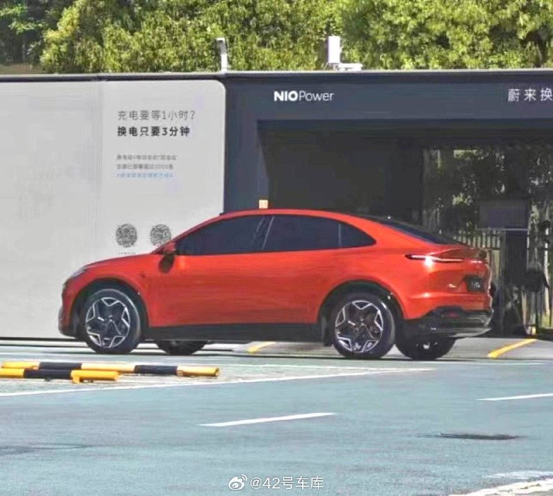 蔚来乐道 L60 的无伪装图曝光。配图