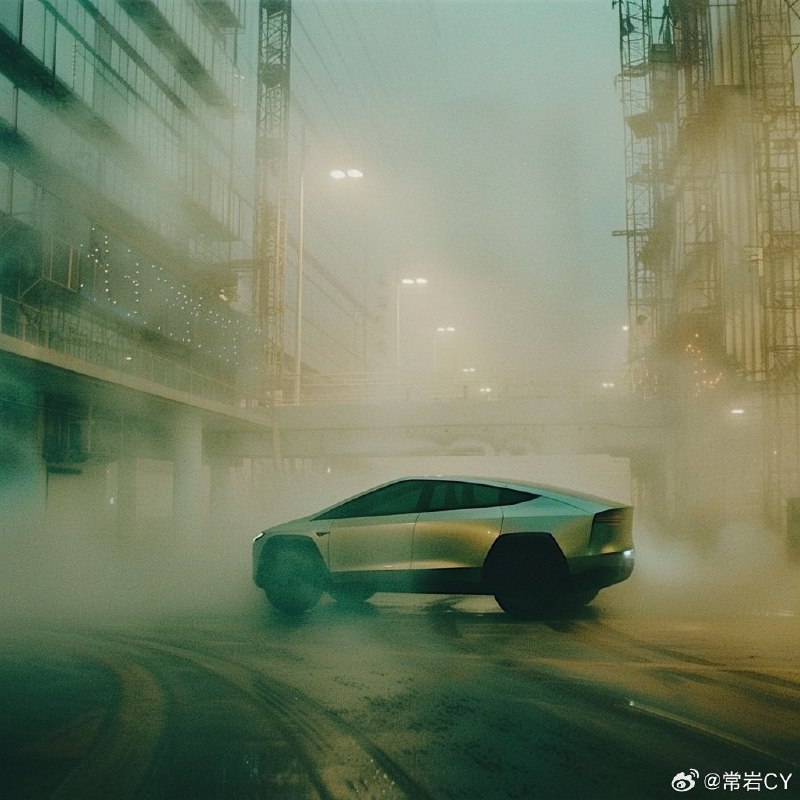 有位设计师假想了一下 Cybertruck 和 Model Y 的孩子[哆啦A梦吃惊]配图