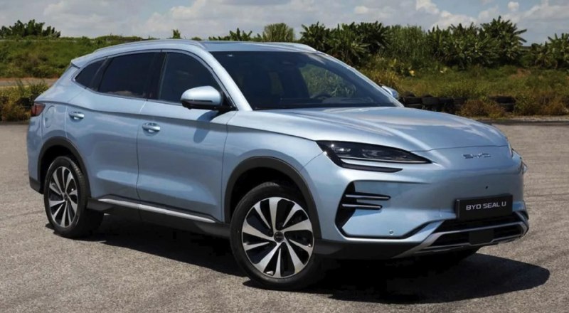 比亚迪宋 Plus EV 冠军版定名「海豹 U」将出口欧洲。配图