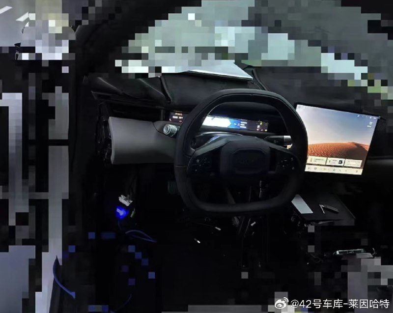 领克新车谍照。😎#42how##新能源汽车##领克#配图