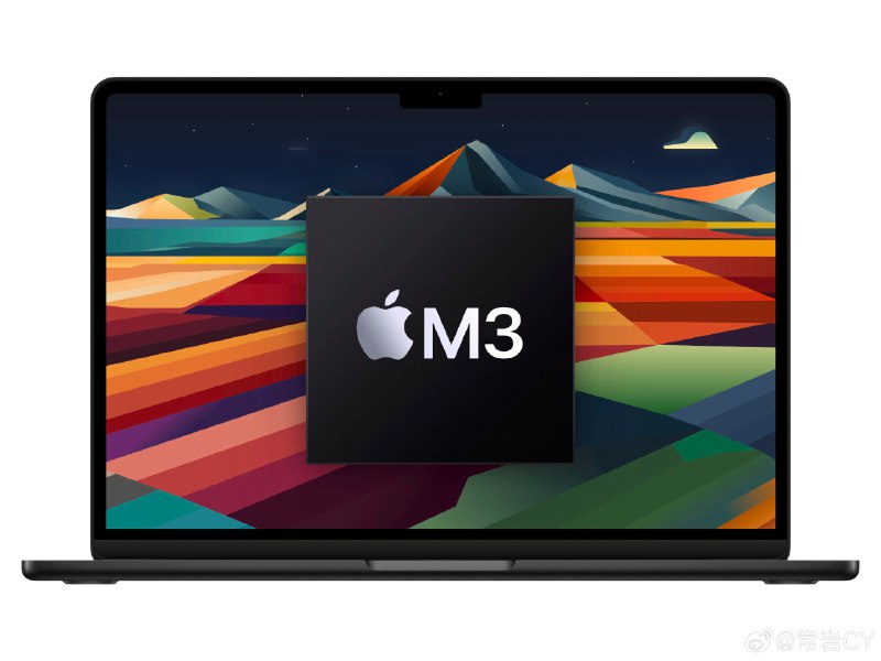 彭博社的Mark Gurman透露，苹果可能会在 10 月份推出首款配备 M3 芯片的 Mac。配图