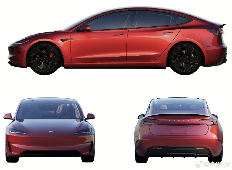 经常在 X 上爆料的 eivissacopter 公布了他获得的 Model 3 Ludicrous 参数：配图