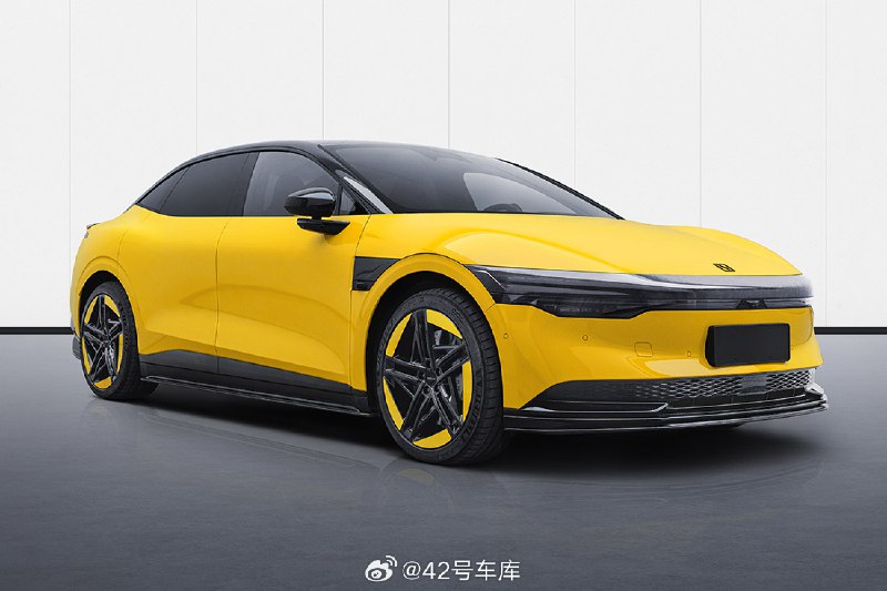 极氪 007 高性能版登录工信部。配图