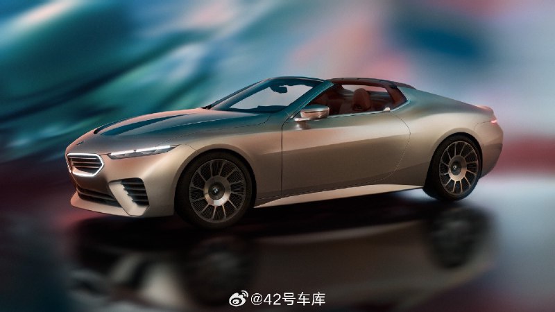 宝马发布了全新的概念车 Skytop，设计理念应该是源于宝马的 Z8 和 503 两款经典车型。配图