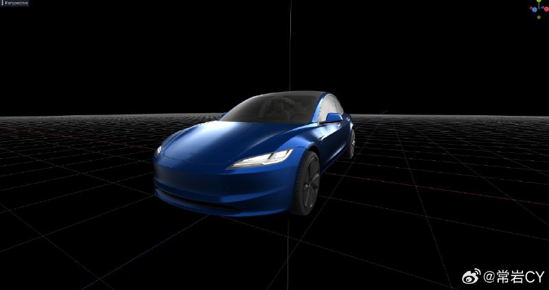 特斯拉在最新的APP更新中（4.25.0）加入了新的 Model 3 3D 模型，代号为 "Poppyseed"。配图