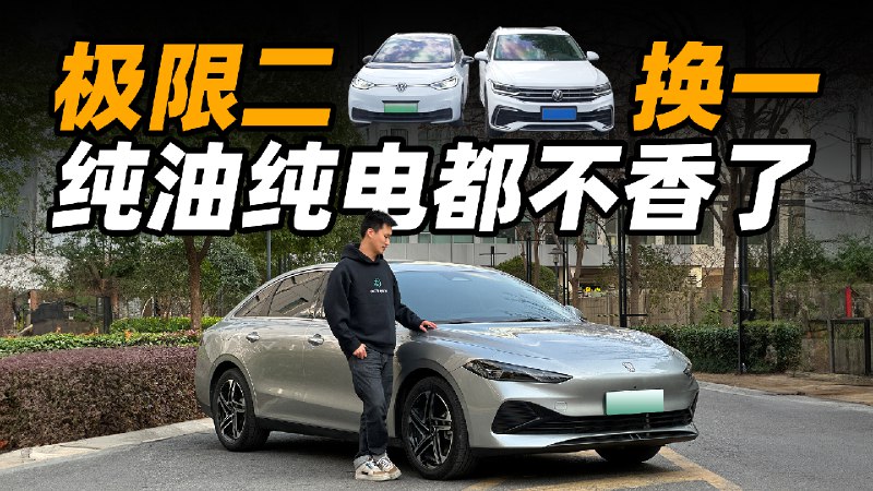 我原本是一个小排量燃油车车主，为了节省出行成本我又增购了一个纯电车。渐渐地我发现，一油一电的使用体验并没有想象中那么好，平时还得多一份养车钱。所以我把目标锁定在 10 万级混动车型中。配图