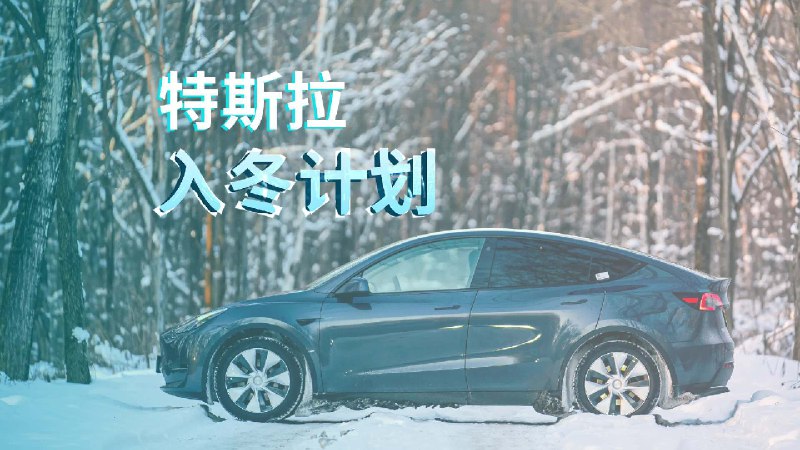 🐴住“特斯拉入冬计划”，驰骋寒冬不在话下🧐配图