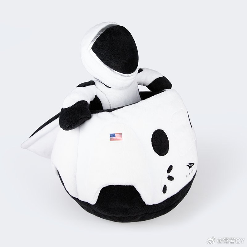 SpaceX 推出了新的毛绒玩具，包括龙飞船和 Starman 宇航员[doge]配图