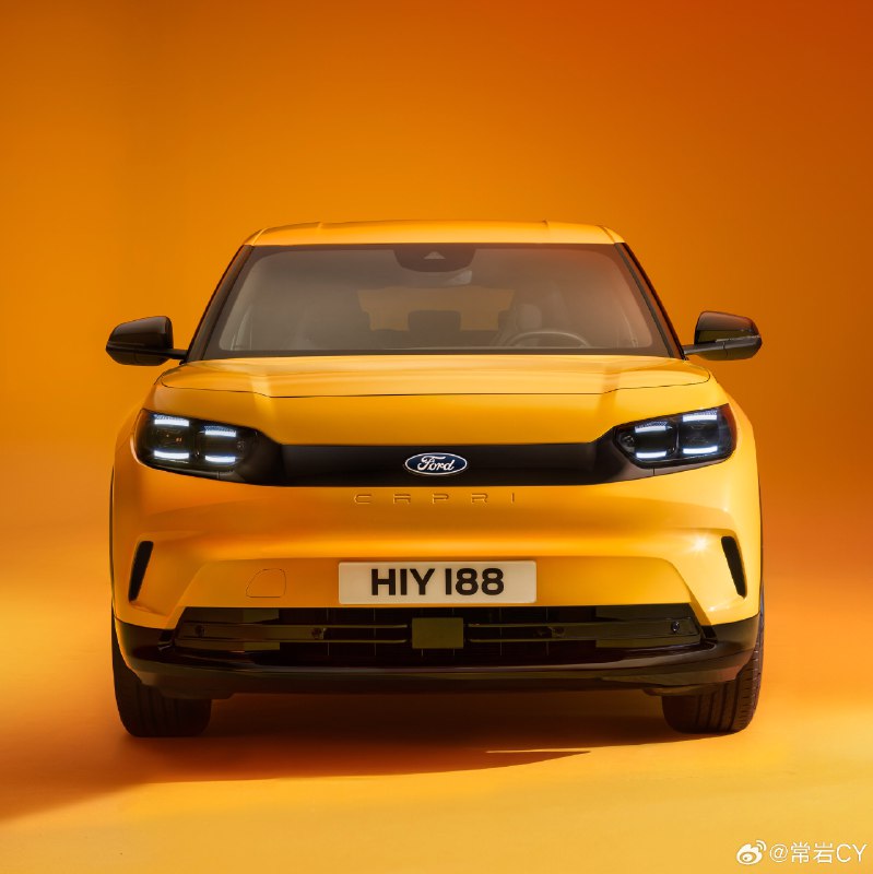 福特推出全新电动车 Capri，这不就是抄的极星 2 吗？配图