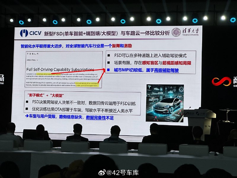 中国工程院院士李克强表示,特斯拉 FSD 对全球智能汽车行业是一个鼓舞和鼓励,不过 FSD 还是一种高级辅助驾驶,需要正确认识 FSD。配图