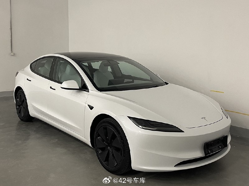 特斯拉 Model 3+ 登陆工信部。配图